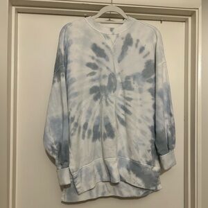 Abercrombie & Fitch Soft White Sweatshirt